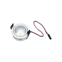 Luminaria empotrable SR 45-LED redondo, giratorio IP44, transparente, blanco regulable 4,8W 485lm 3000K CRI 90-100