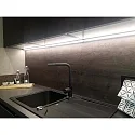 LED under-cabinet luminaire LED ModuLite F, IP20, 230V HVLCS, CRi>90, 30cm, with switch, 5W 3000K 475lm 120°, anodised alu