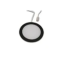 Luminaria empotrable FAR 58 - LED-24 redondo IP44/IP20, negro mate regulable 3W 225lm 4000K 115° 115° CRI > 93