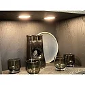 Luminaria empotrable FAQ 58 - LED-24 angular IP44/IP20, acero cepillado regulable 3W 225lm 3000K 115° 115° CRI > 93