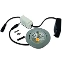 Hera Luminaria empotrable ECO SR 68 giratorio, juego de 1 IP20, cromado mate regulable 6,5W 750lm 2700K 24° 24° CRI 80