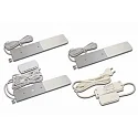 Luminaria de subestructura S-PAD F incl. conductor, juego de 3, con regulador táctil IP20