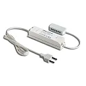 Transformer LED 24/30W Mains connection cable, 200cm with Europlug, 12-fold distributor