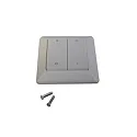 Wall switch ZIGBEE / ALEXA LED 24V dimming controller, white matt