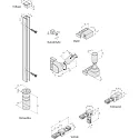 Hera Alimentador para 24V LED TRACK, negro