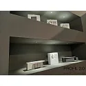Hera Luminaria empotrable IP20, negro, barnizado regulable 1W 87lm 3000K mediumstrahlend 20-40° mediumstrahlend 20-40° CRI 90-100