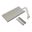 Luminaria de subestructura LED L-PAD plano, con enchufe, regulable IP20, aluminio, transparente regulable 7
