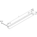 Hera Luminaria de subestructura LED TOP-STICK FMK plano, con enchufe, directo / indirecto IP20, aluminio, ópalo regulable 21