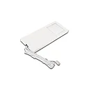 Luminaria de subestructura LED SLIM-PAD F con enchufe IP20, ópalo, blanco regulable 5W 285lm 4000K 110° 110° CRI 80-89