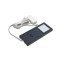 Luminaria de subestructura LED SLIM-PAD F con sensor, con enchufe, regulable IP20, ópalo