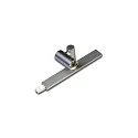 Proyector de raíl LED 2-LINK SPOT de 1 llama, giratorio IP20, aluminio eloxado, satinado regulable