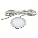 Luminaria de superficie HVCLS FR 78-LED redondo IP20, cromo, ópalo regulable