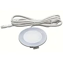 Recessed HV LED spot FR 78-LED with area light, IP20, 230V HVLCS, 3W 3000K 200lm 110°, matt chrome