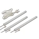 3pc. set of under-cabinet luminaire LED ADD-ON Mini + LED transformer LED 24 / 15W, 4.3W 3000K 280lm 110°, alu