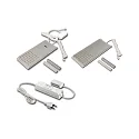 Luminaria de subestructura L-PAD regulable, controlable con gestos IP20, aluminio