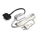 LED transformer 350mA, 5W, with 5-fold distributor