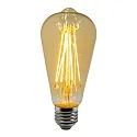 HEITRONIC Bombillas Edison en forma de pera VINTAGE FILAMENT Edison E27 4W 400lm 2200K 320° CRI 80 