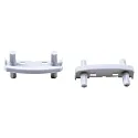 HEITRONIC Unión directa MECANO juego de 2, blanco