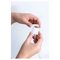 HEITRONIC Unión directa MECANO juego de 2, blanco