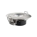 HEITRONIC LED Recessed spot DL7202, Ø82mm, 38°, 5W, 3000K, 380lm, IP44, nickel