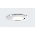 HEITRONIC Luminaria de techo para exteriores DL8002 CCT Switch, giro cardánico IP65, blanco regulable