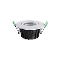 HEITRONIC Luminaria de techo para exteriores DL8002 CCT Switch, giro cardánico IP65, blanco regulable