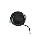 HEITRONIC Luminaria de techo para exteriores DL8002 CCT Switch, giro cardánico IP65, blanco regulable