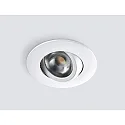 HEITRONIC Luminaria de techo para exteriores DL8002 CCT Switch, giro cardánico IP65, blanco regulable