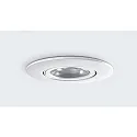 HEITRONIC Luminaria de techo para exteriores DL8002 CCT Switch, giro cardánico IP65, blanco regulable