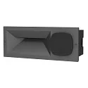 outdoor recessed luminaire MURANO with socket IP54, anthracite 