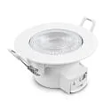 HEITRONIC Luminaria empotrable DL7003 redondo, CCT Switch IP44, blanco regulable 5,5W 540/600/580lm 3000/4000/6500K 38° CRI >80