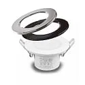 HEITRONIC Luminaria empotrable DL7003 redondo, CCT Switch IP65, blanco regulable 6,7W 550/630/610lm 3000/4000/6500K 100° CRI >80