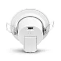 HEITRONIC Luminaria empotrable DL7003 redondo, CCT Switch IP65, blanco regulable 6,7W 550/630/610lm 3000/4000/6500K 100° CRI >80