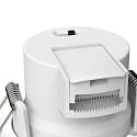 HEITRONIC Luminaria empotrable DL7003 redondo, CCT Switch IP65, blanco regulable 6,7W 550/630/610lm 3000/4000/6500K 100° CRI >80