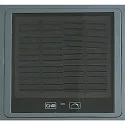 HEITRONIC outdoor floor lamp Z-LINE with sensor, with USB connection, with accumulator IP54, anthracite dimmable