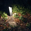 HEITRONIC outdoor floor lamp Z-LINE with sensor, with USB connection, with accumulator IP54, anthracite dimmable