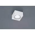 LED Ceiling luminaire KARI LED, square, IP30, white matt