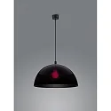 pendant luminaire DORO E27 IP20, black matt