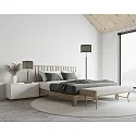 Helestra floor lamp OPPO with shade, with pull switch chain E27 IP20, black matt, black chrome 