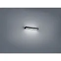 Luminaria de espejo THEIA 30 IP44, satinado, negro mate 
