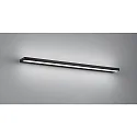 Luminaria de espejo SLATE 90 IP44, negro mate 