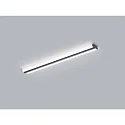 Luminaria de baño LOOM 90 IP44, negro mate 