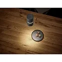 Luminaria colgante ROK de 1 llama, ajustable, directo / indirecto, enfocable IP20, dorado mate, negro mate regulable