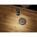 Luminaria colgante ROK de 1 llama, ajustable, directo / indirecto, enfocable IP20, dorado mate, negro mate regulable