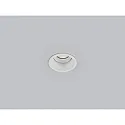 Luminaria empotrable para techos NESO giratorio, retroceder GU10 IP20, blanco mate regulable