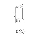 pendant luminaire ODA IP20
