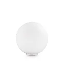 Luminaria de mesa MAPA BIANCO TL1 D30 E27 IP20, blanco 