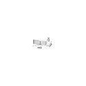 Wall luminaire CLIP AP2 SMALL ARGENTO, 2 flames, E27