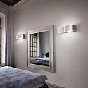 Ideal Lux Wall luminaire CLIP AP2 SMALL ARGENTO, 2 flames, E27, chrome