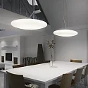 Ideal Lux Luminaria colgante SMARTIES BIANCO SP3 D50 de 3 llamas E27 IP20, cromo 